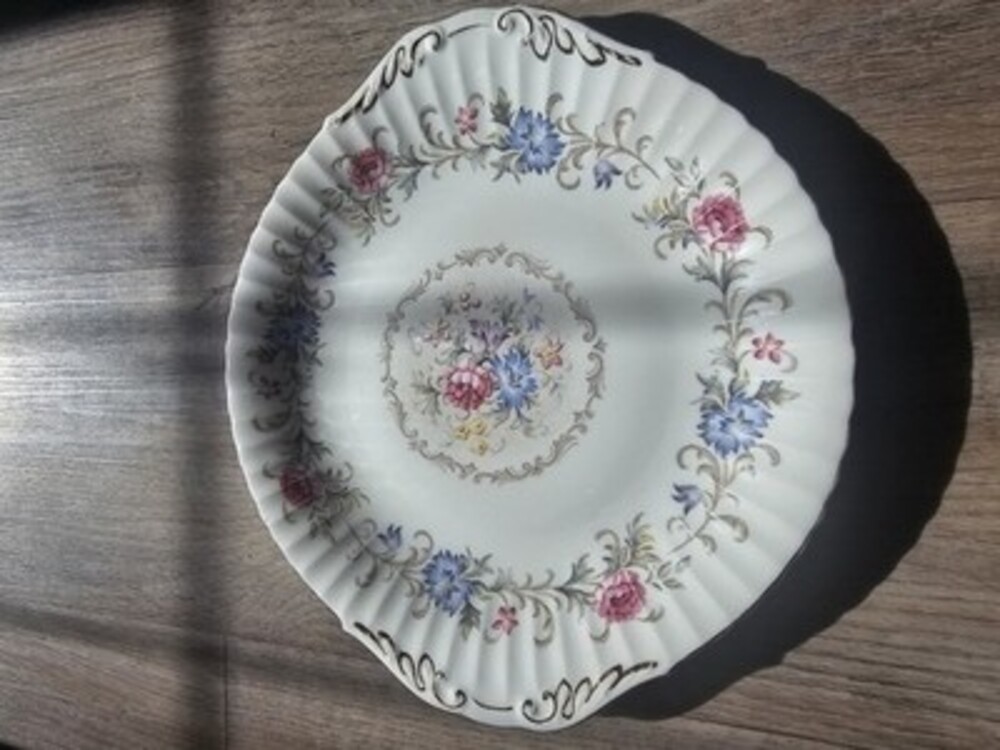 Paragon Chatelaine Handled Cake Plate Vintage